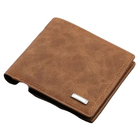 Men's PU Leather Short Wallet