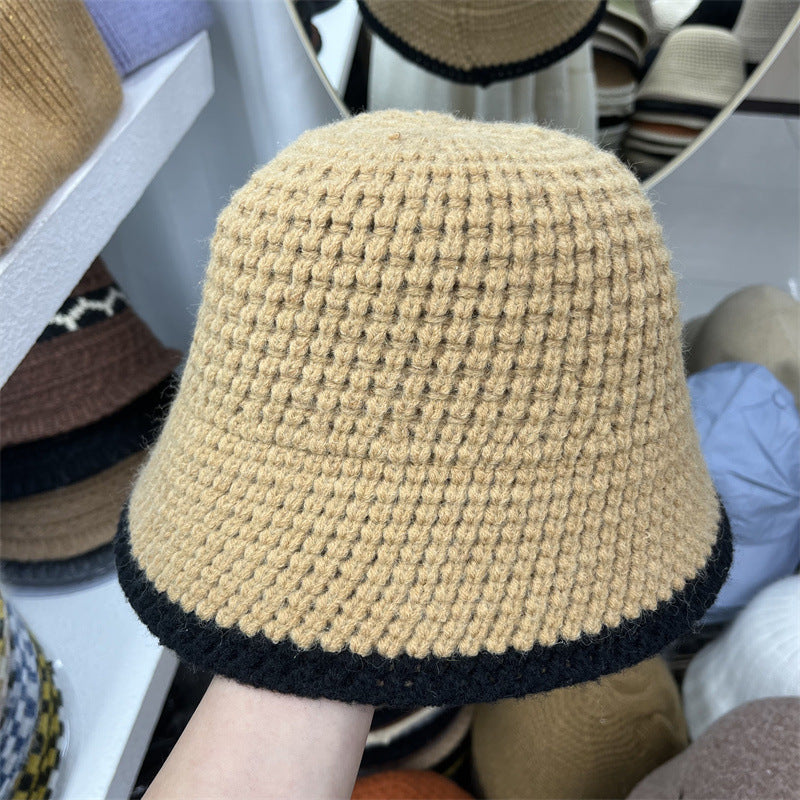Women's Wool Knitting Fisherman's Hat