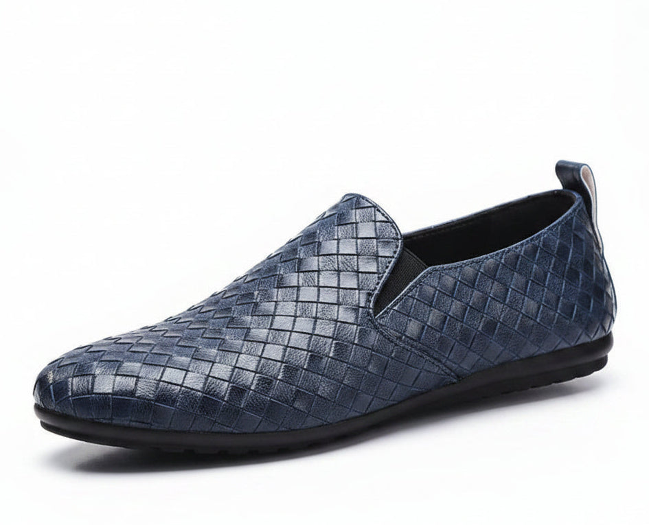 Men's Casual Slip-On Leather Loafers