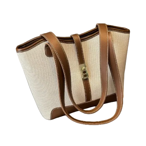 Vintage Large-Capacity Tote Bag