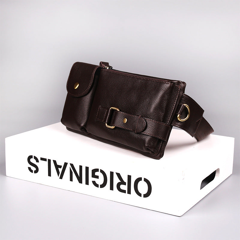 Men's Leather Crossbody and Shoulder Bag