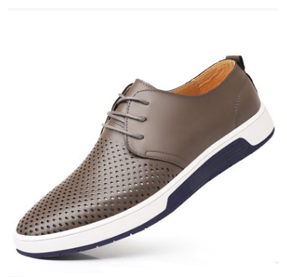 Brogue Leather Casual Shoes