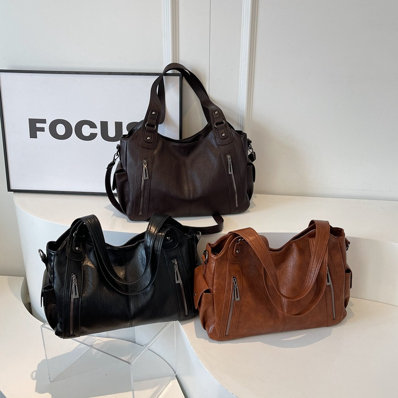 Large Women's Leather Tote Bag