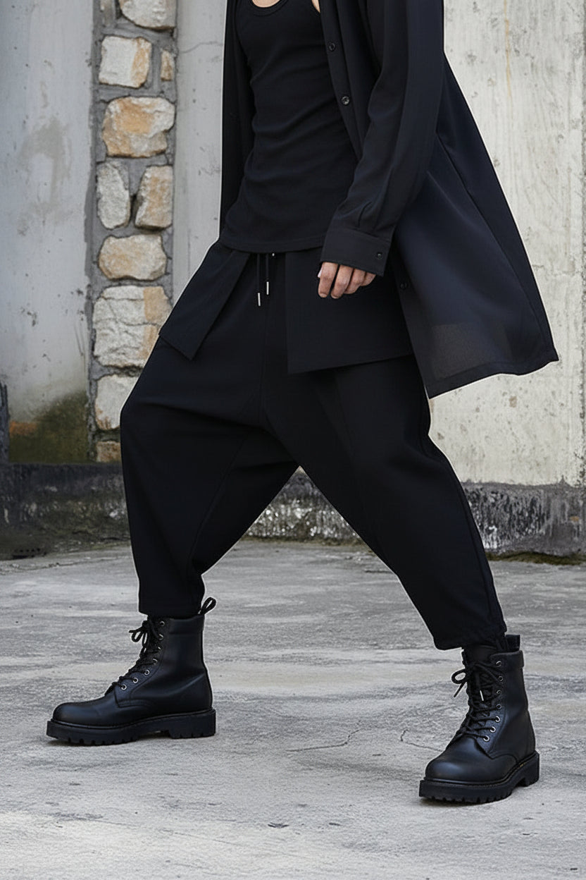 Drawstring - Lantern Harem Pants [Unisex]