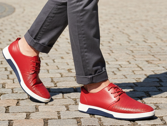 Brogue Leather Casual Shoes