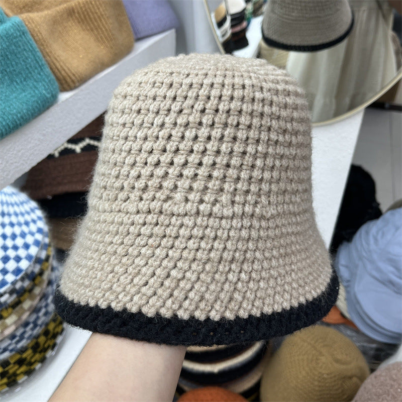 Women's Wool Knitting Fisherman's Hat