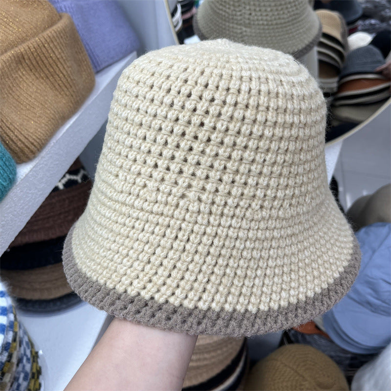 Women's Wool Knitting Fisherman's Hat