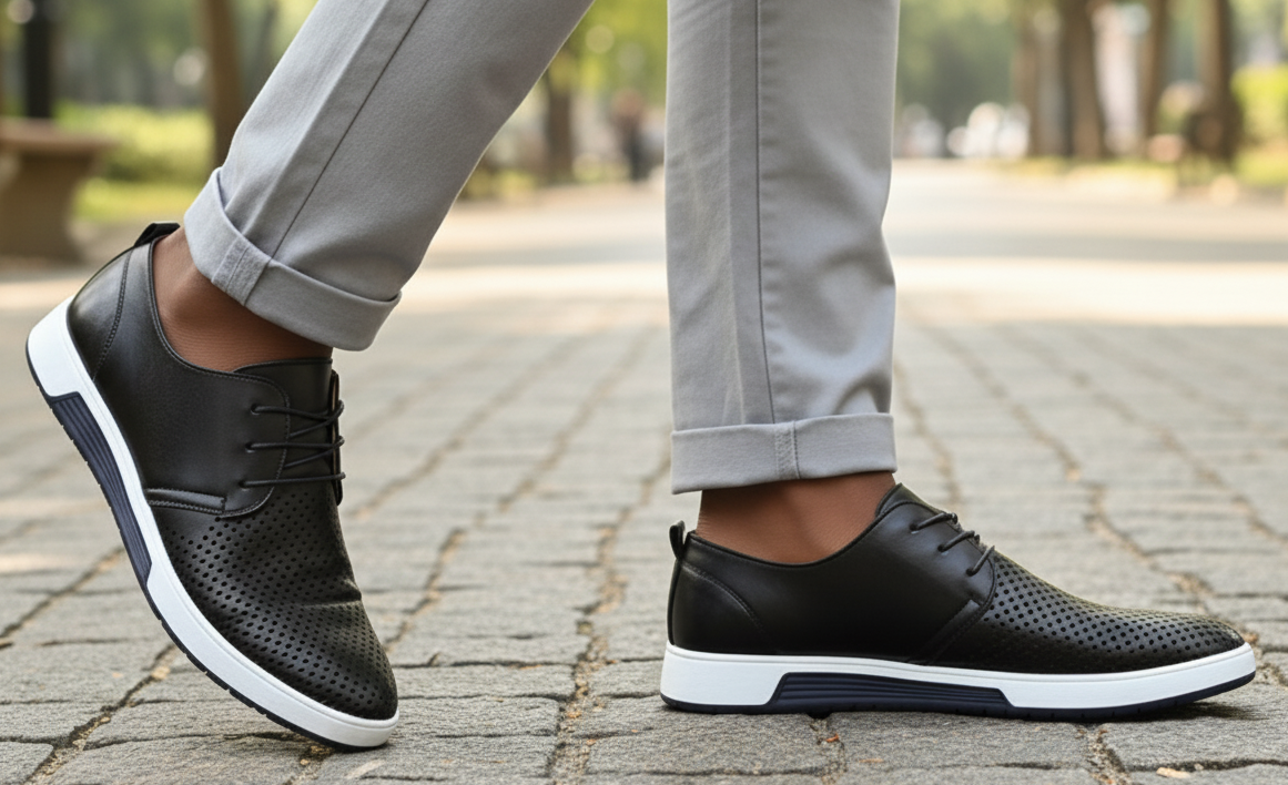 Brogue Leather Casual Shoes