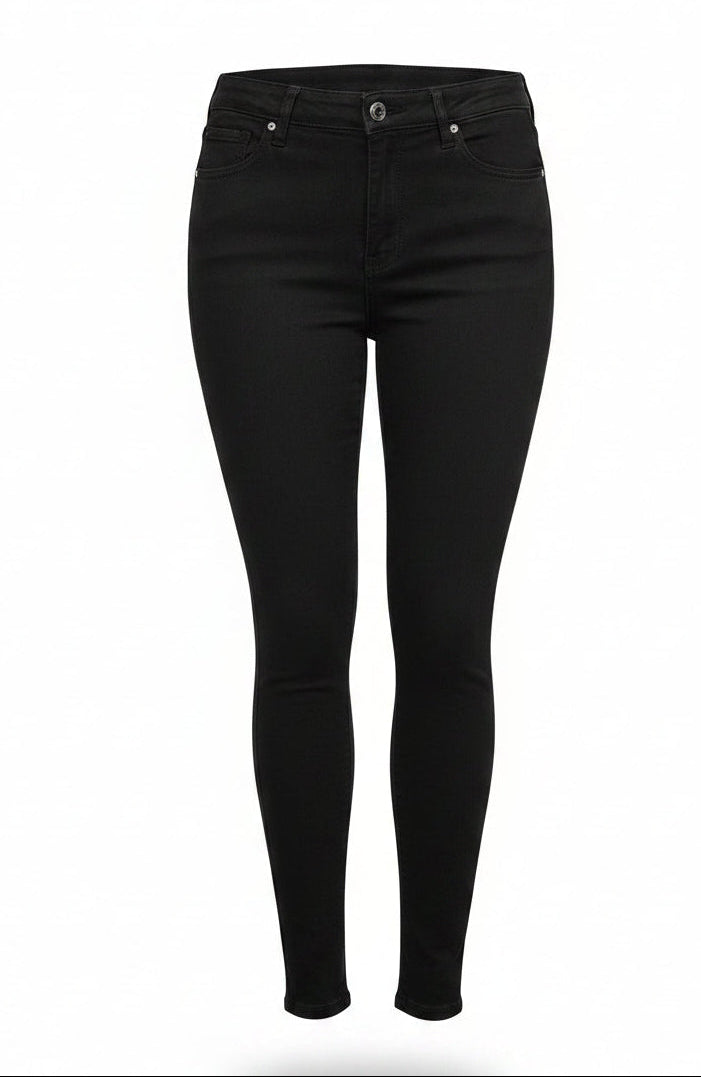 High Grinding Elastic Plus Size Women's Jeans