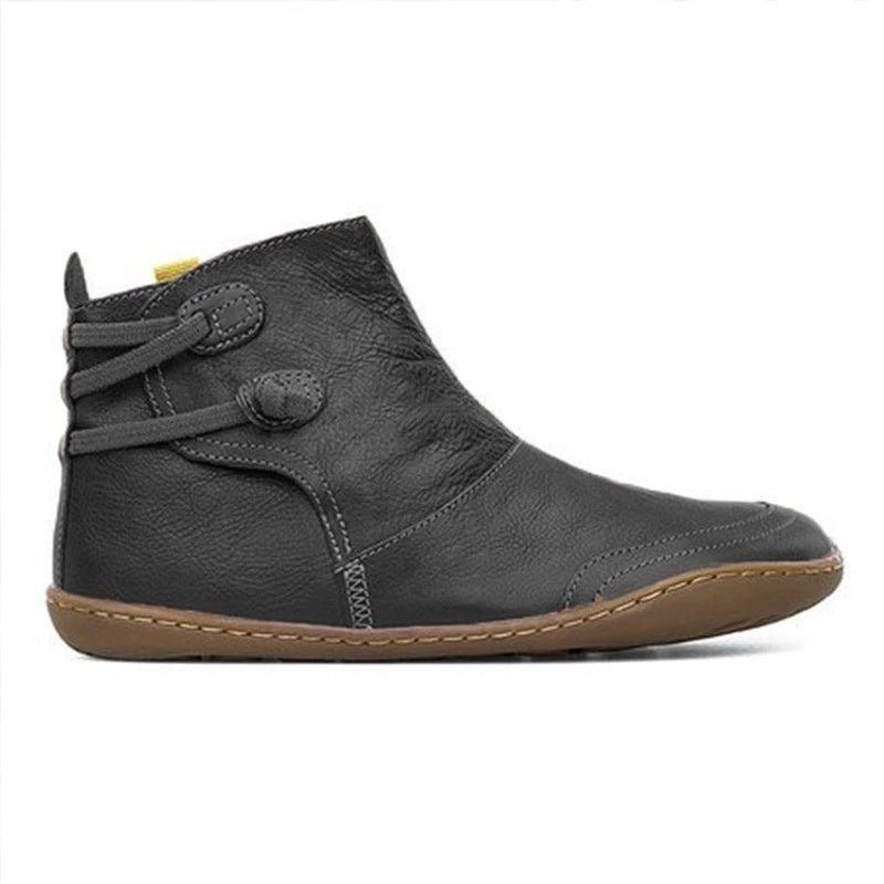 Comfort Flat Casual Ankle Boots