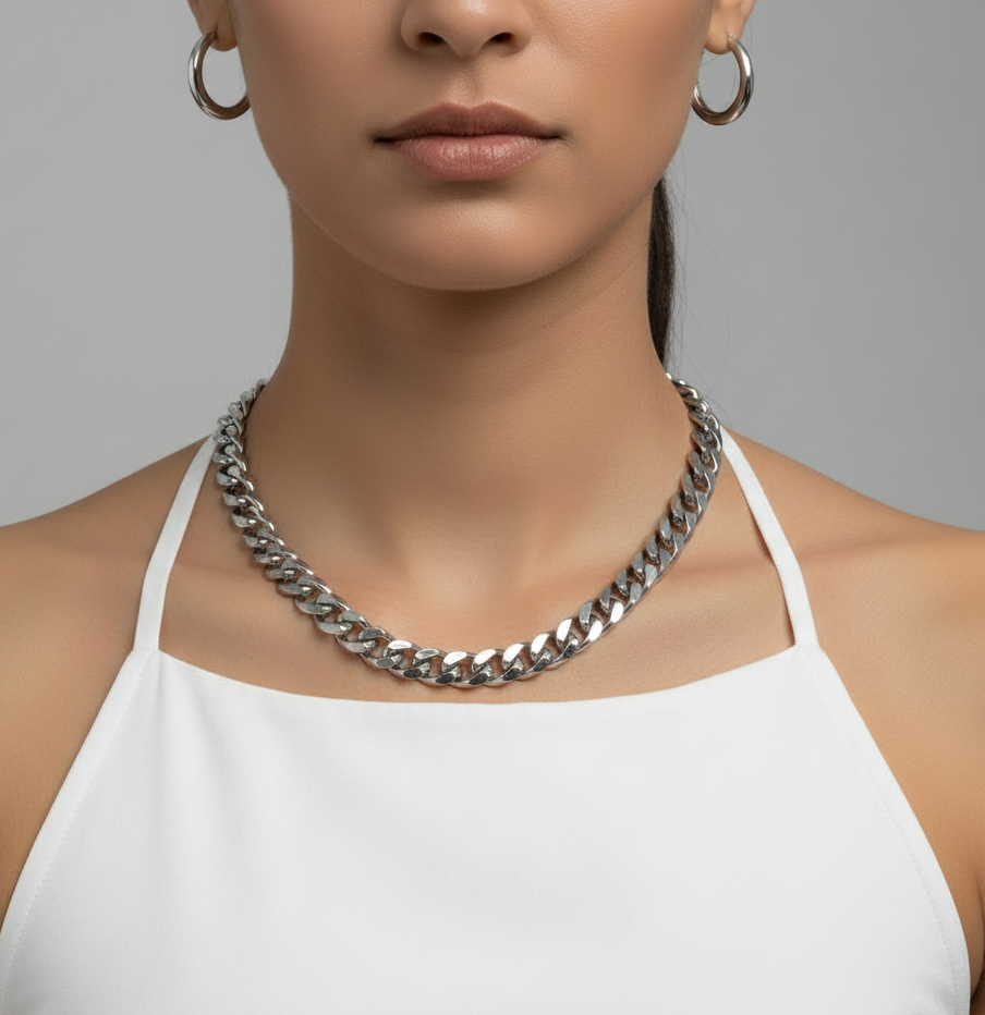 Titanium Steel Cuban-Link