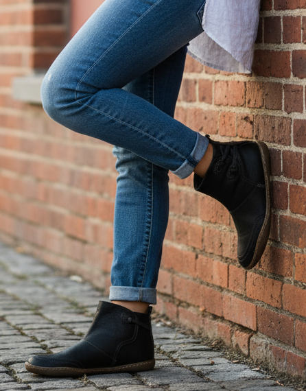 Comfort Flat Casual Ankle Boots