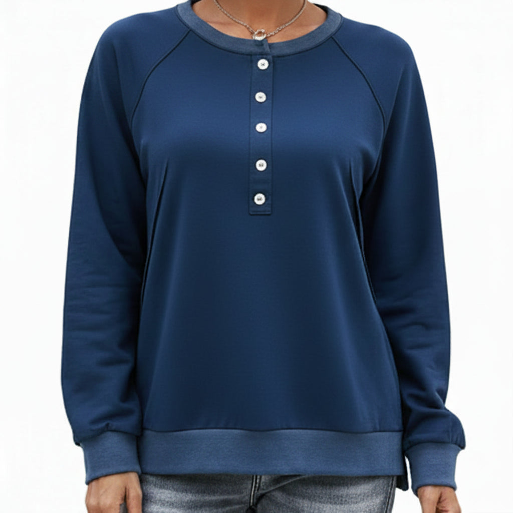 Long-Sleeve Pullover Sweater