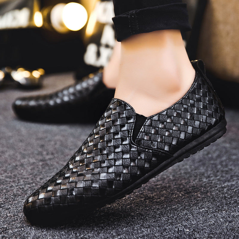 Men's Casual Slip-On Leather Loafers