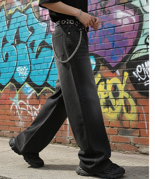 Retro Wide-Leg Denim