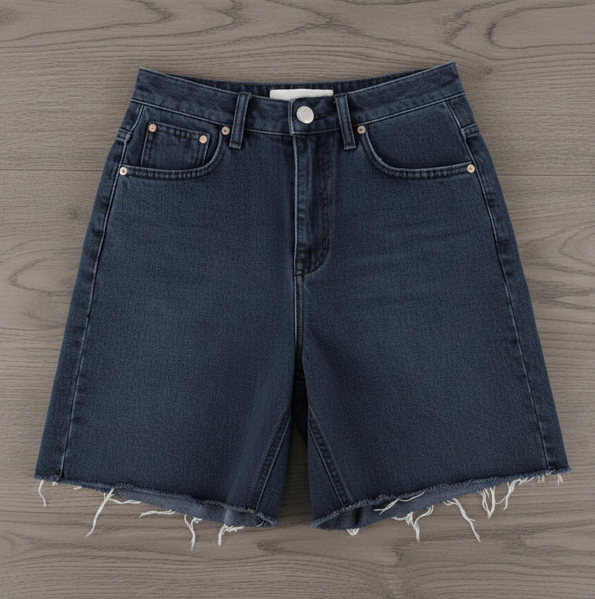 Loose Casual Women's Five-Point Denim Shorts