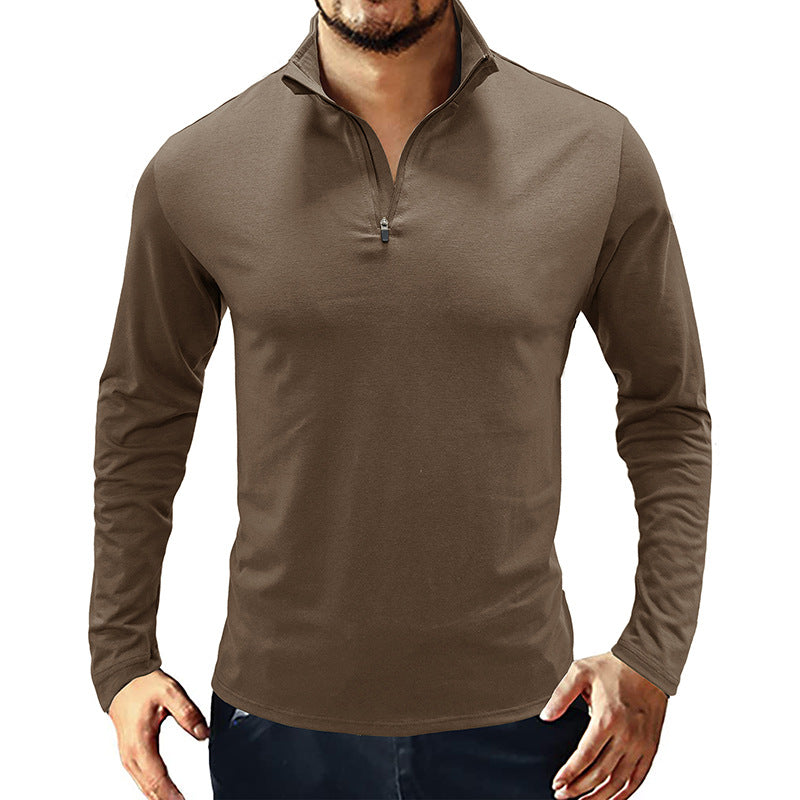Casual Long-Sleeve Polo