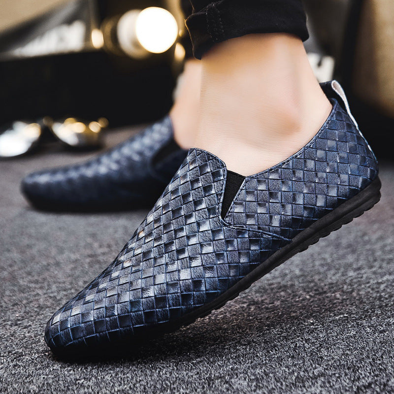 Men's Casual Slip-On Leather Loafers