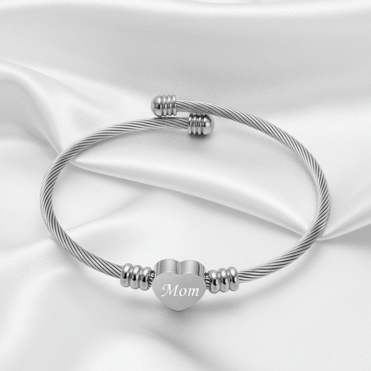 Stainless Steel Braided Bracelets for Mom