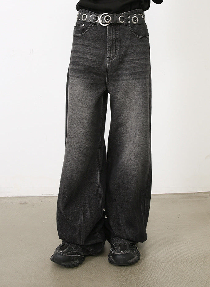 Retro Wide-Leg Denim