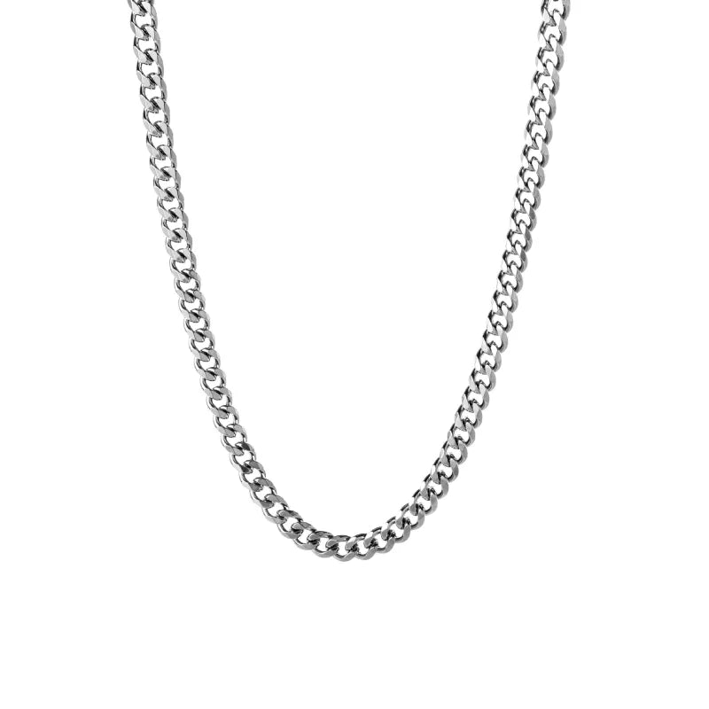 Titanium Steel Cuban Necklace