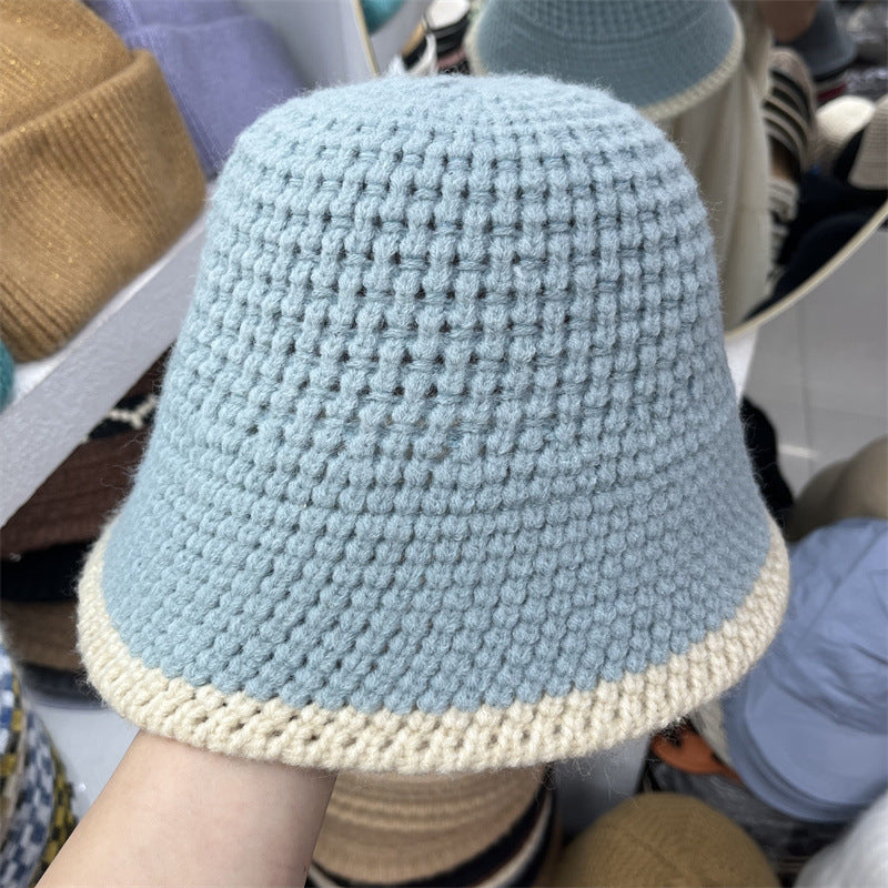 Women's Wool Knitting Fisherman's Hat