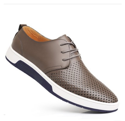Brogue Leather Casual Shoes