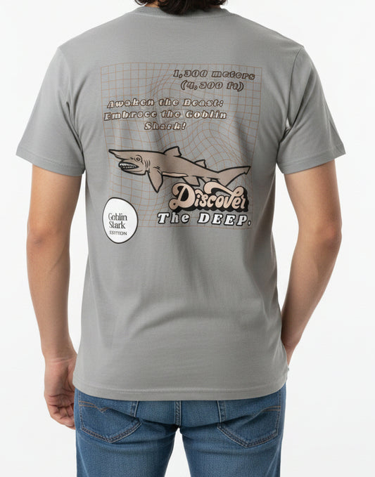 Discover the Deep - Goblin Shark Pocket T-shirt