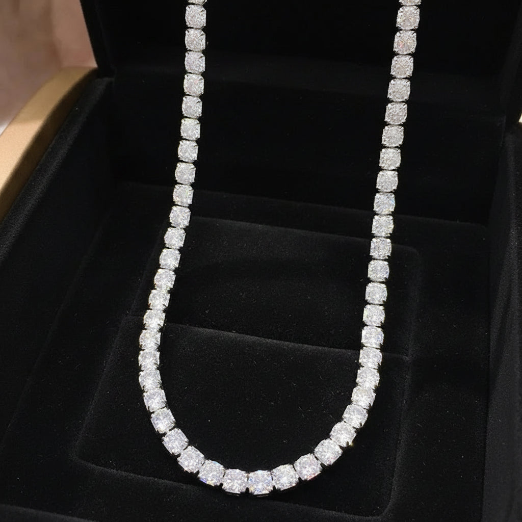 Diamond Crown Necklace