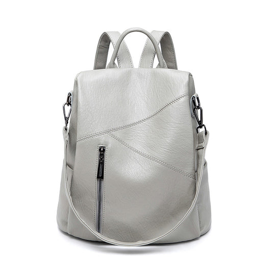 Women's Soft Leather Anti-Theft Backpack