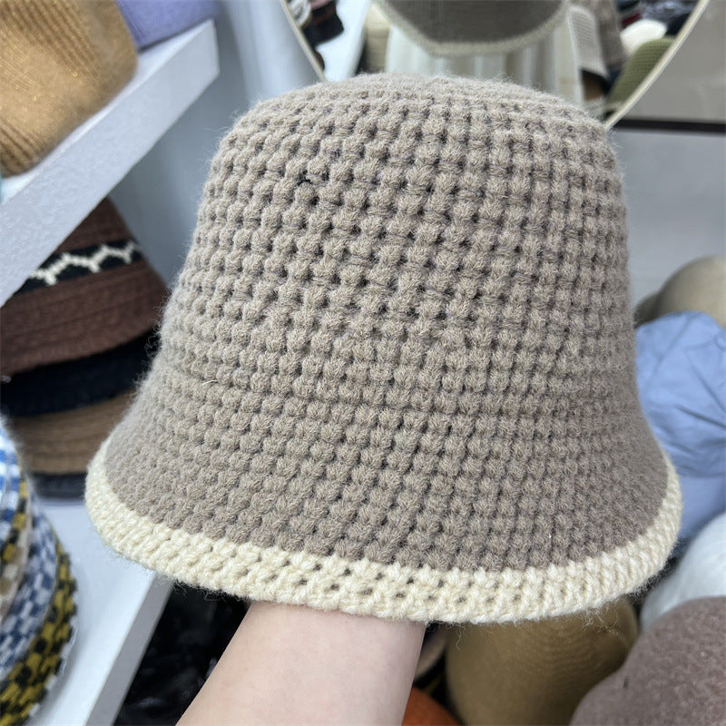 Women's Wool Knitting Fisherman's Hat
