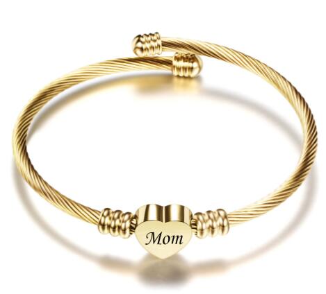 Stainless Steel Braided Bracelets for Mom