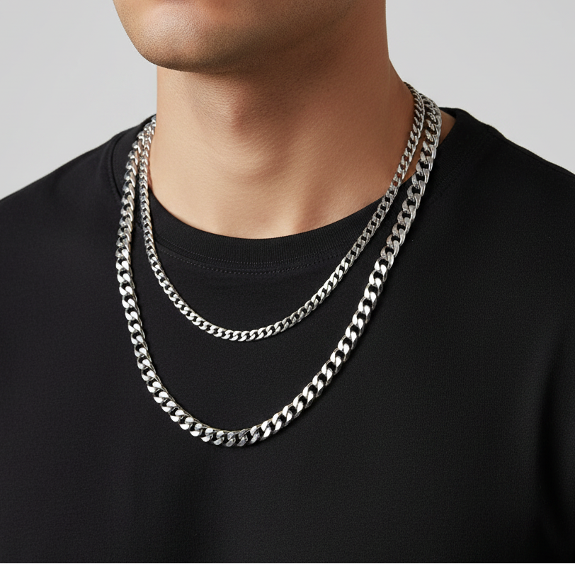 Titanium Steel Cuban-Link