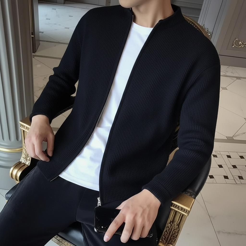 Men's Knitted Cardigan