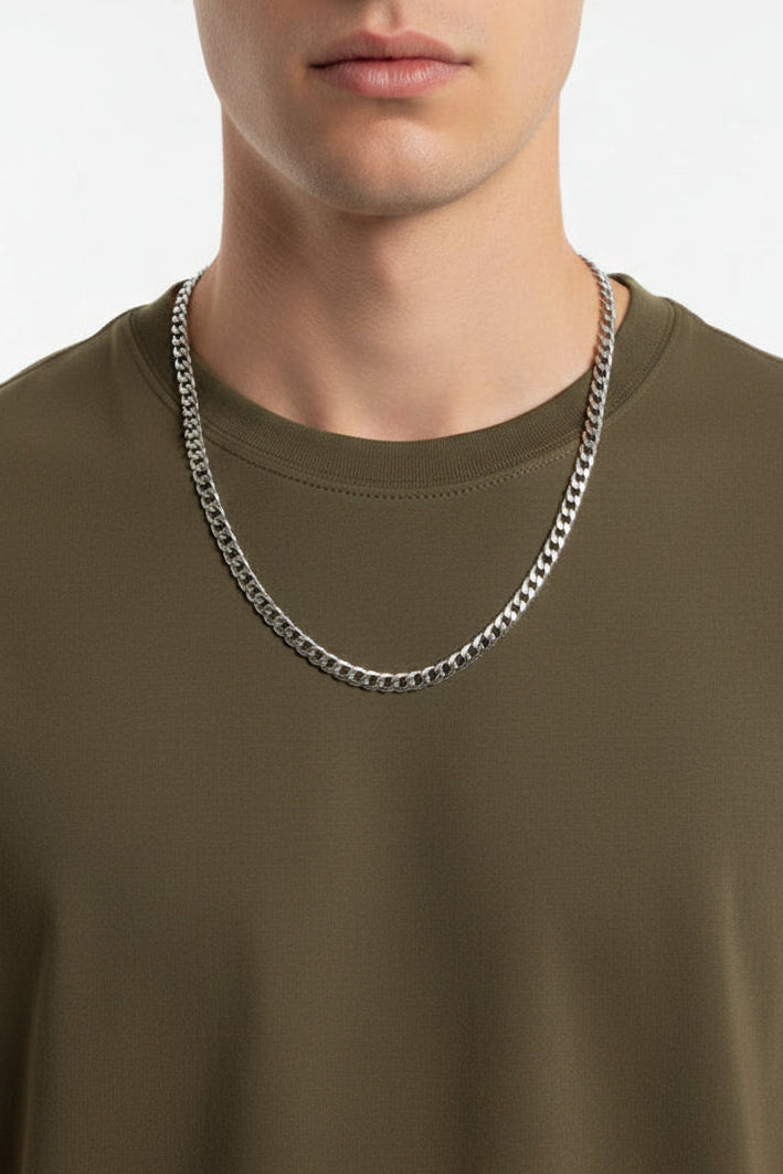 Titanium Steel Cuban Necklace