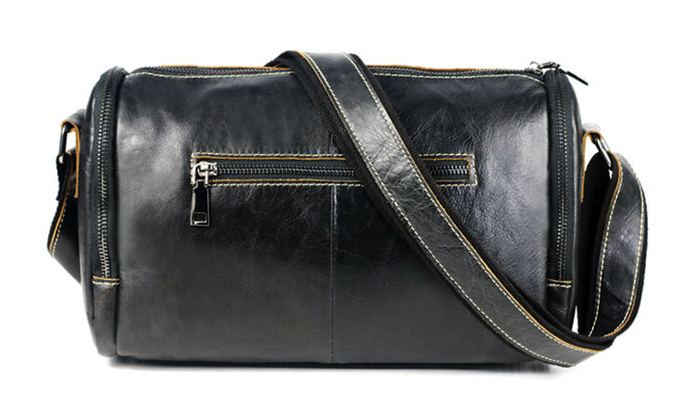 Men's Genuine Leather Shoulder Crossbody Bag