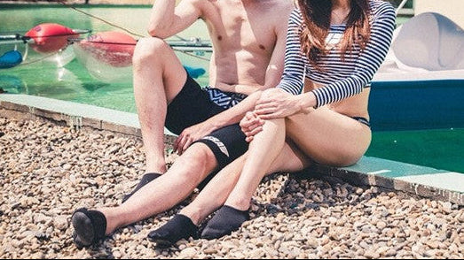 Aqua - Beach Socks/Non-Slip Shoes