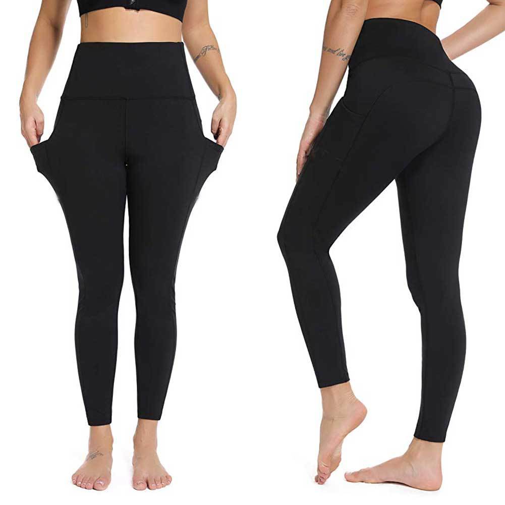 High Waist Leggings - Side Phone Pocket