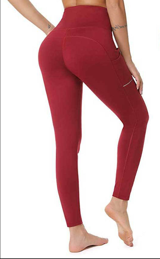High Waist Leggings - Side Phone Pocket