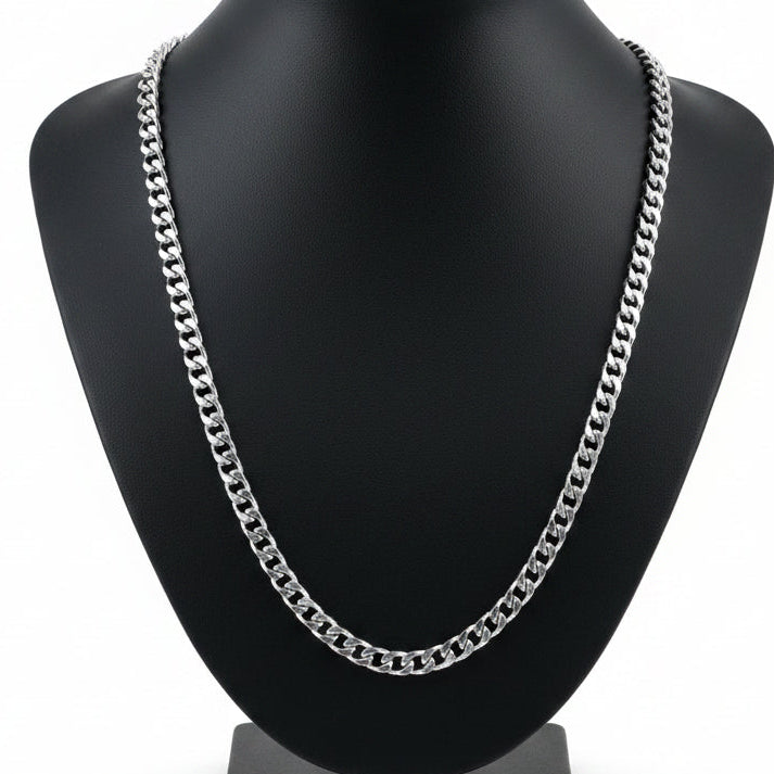 Titanium Steel Cuban Necklace