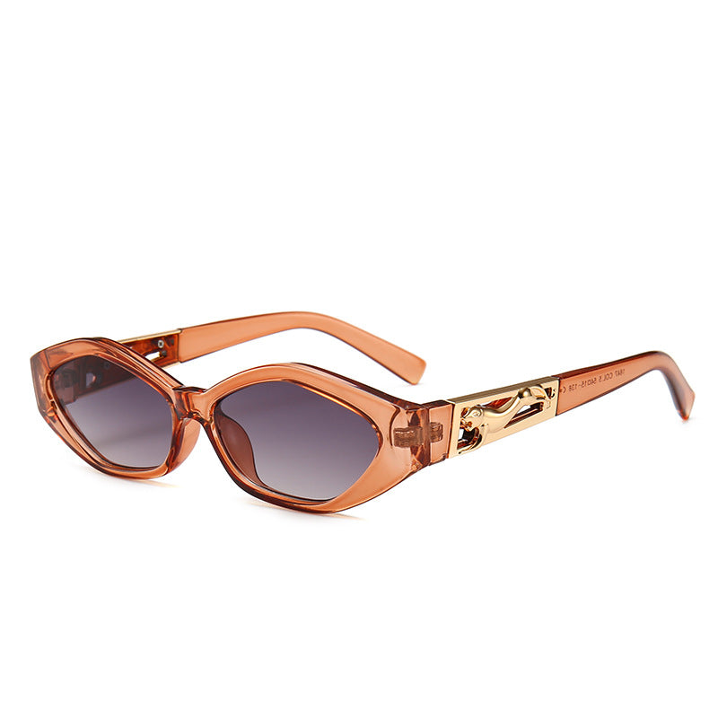 Luxury Oval-Rectangular Sunglasses