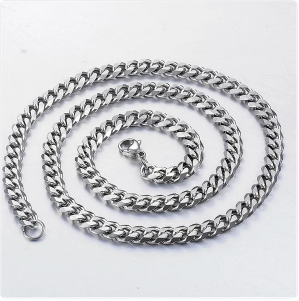 Titanium Steel Cuban-Link