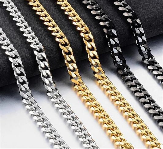 Titanium Steel Cuban-Link