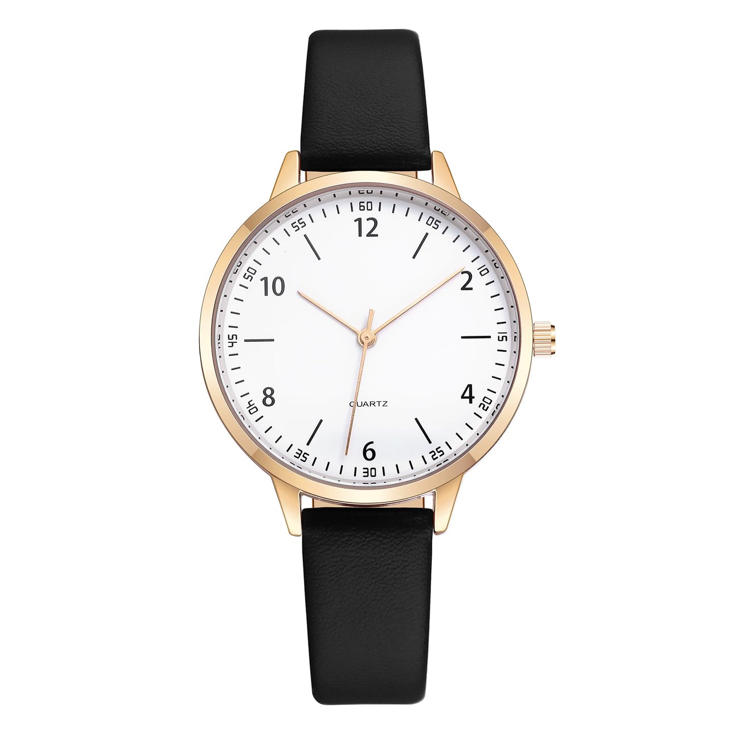 IBSO Women's Watch - Leather Mesh Strap (0022 Black)