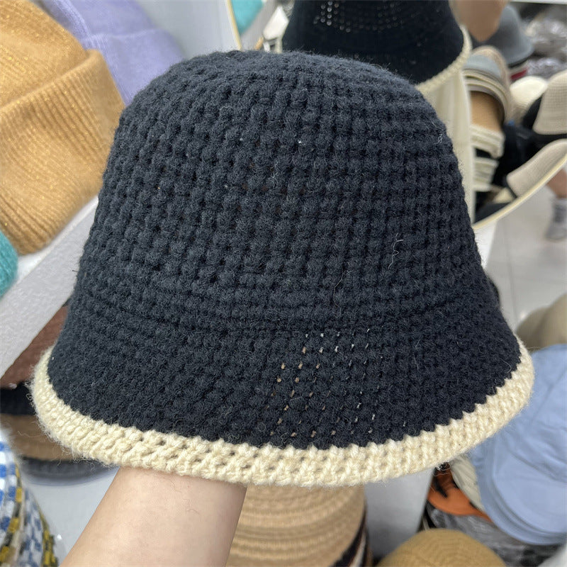 Women's Wool Knitting Fisherman's Hat