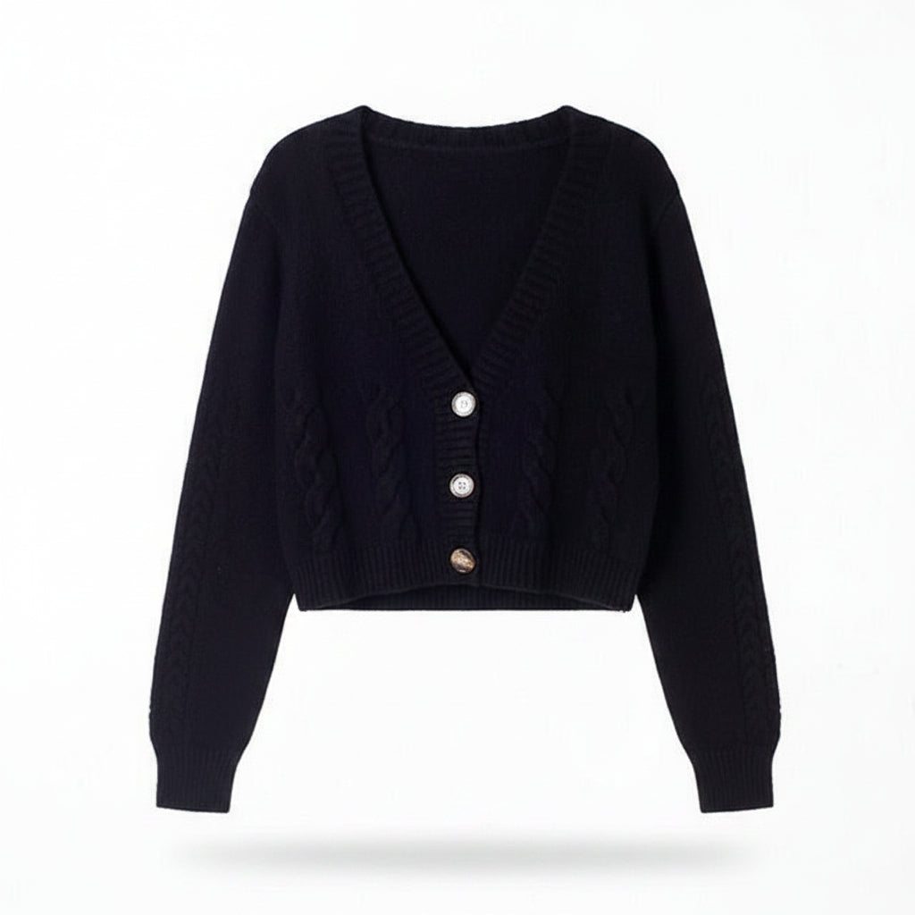 Lucyever Women's Short Cardigan Sweater