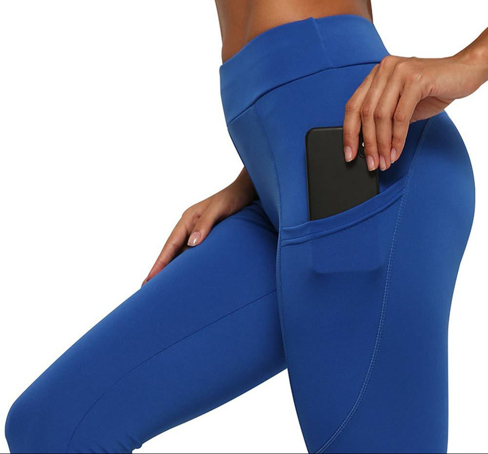 High Waist Leggings - Side Phone Pocket
