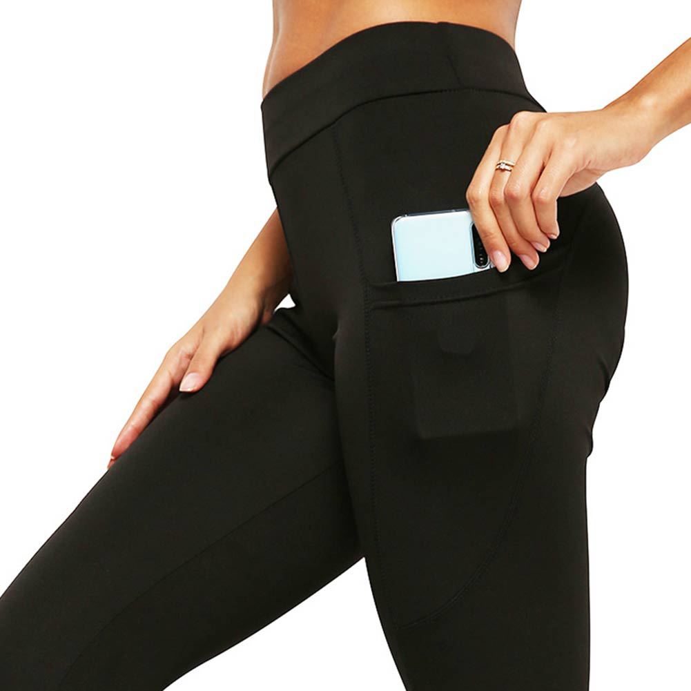 High Waist Leggings - Side Phone Pocket