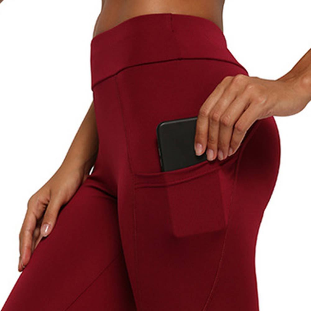 High Waist Leggings - Side Phone Pocket