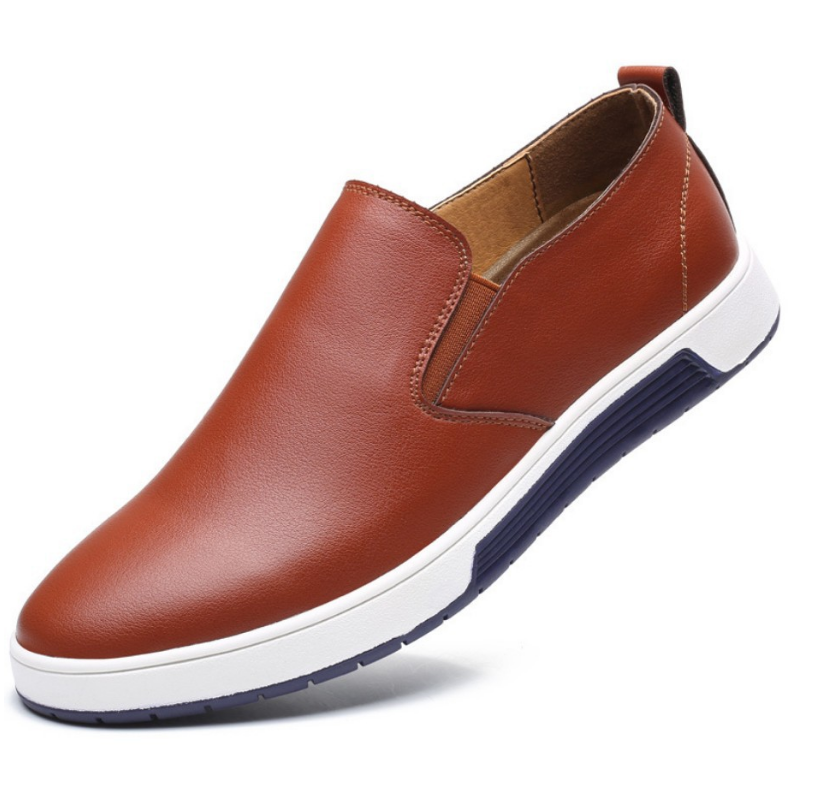 Brogue Leather Casual Shoes